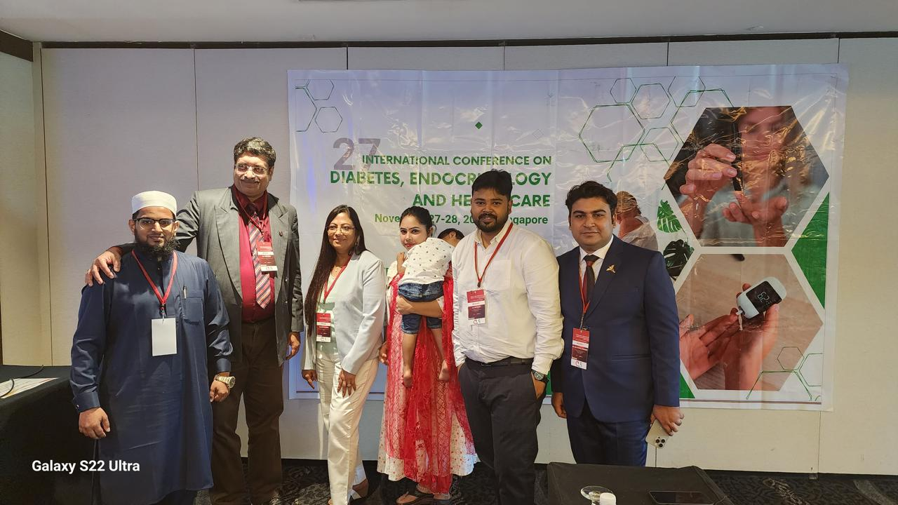 Dr. Dip Biswas Sudip at International Conference